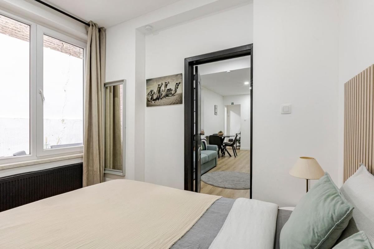 Cosy Appartement Met Tuin In Centrum Antwerpen Gratis Parking Free Parking! Εξωτερικό φωτογραφία