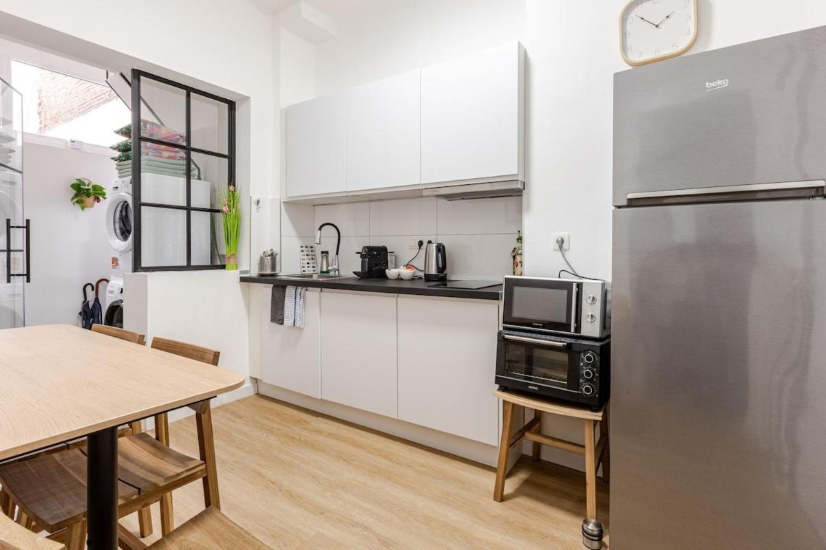 Cosy Appartement Met Tuin In Centrum Antwerpen Gratis Parking Free Parking! Εξωτερικό φωτογραφία