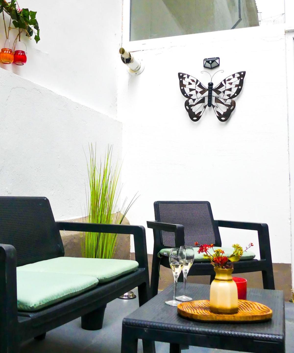 Cosy Appartement Met Tuin In Centrum Antwerpen Gratis Parking Free Parking! Εξωτερικό φωτογραφία
