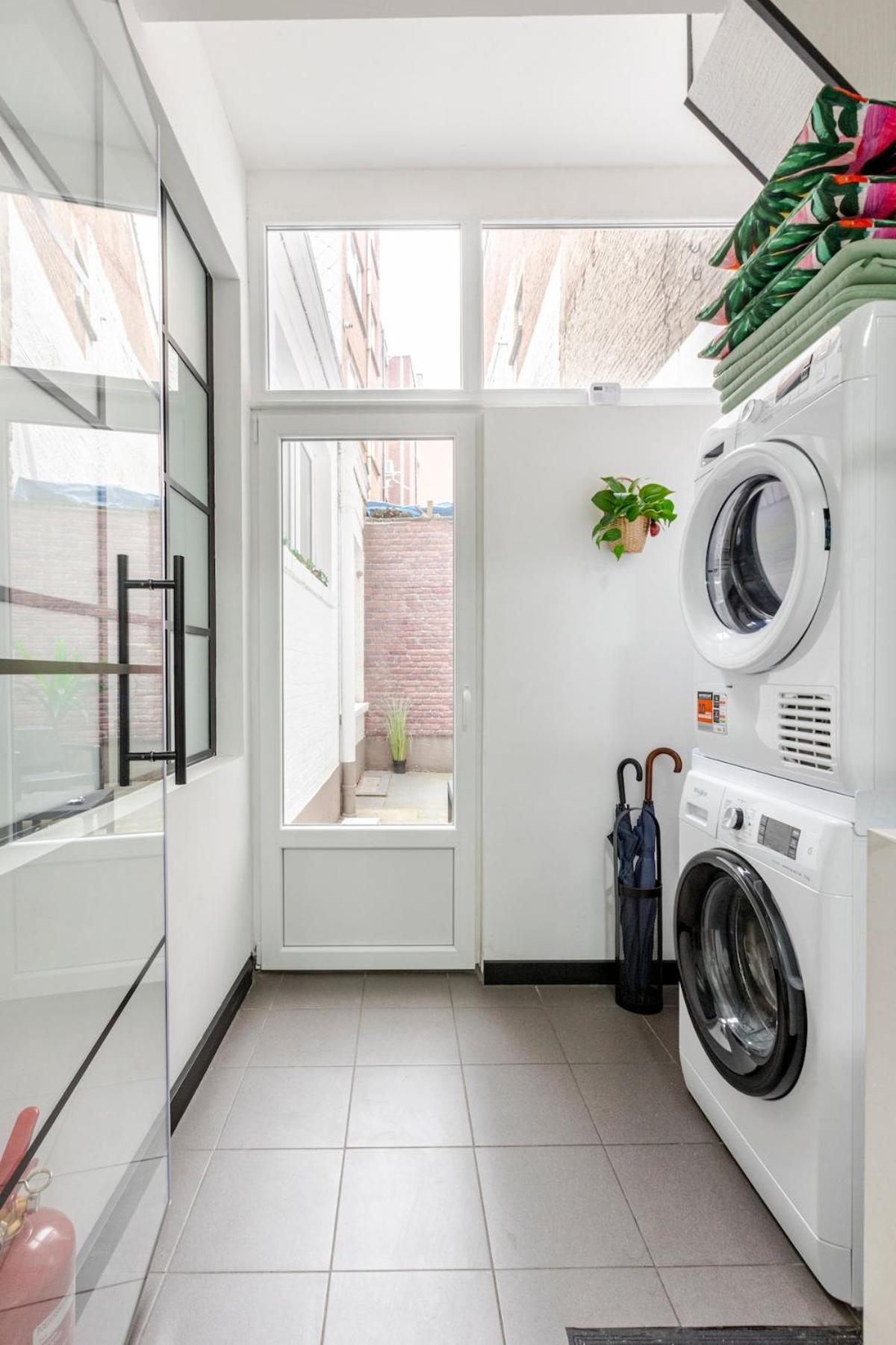 Cosy Appartement Met Tuin In Centrum Antwerpen Gratis Parking Free Parking! Εξωτερικό φωτογραφία